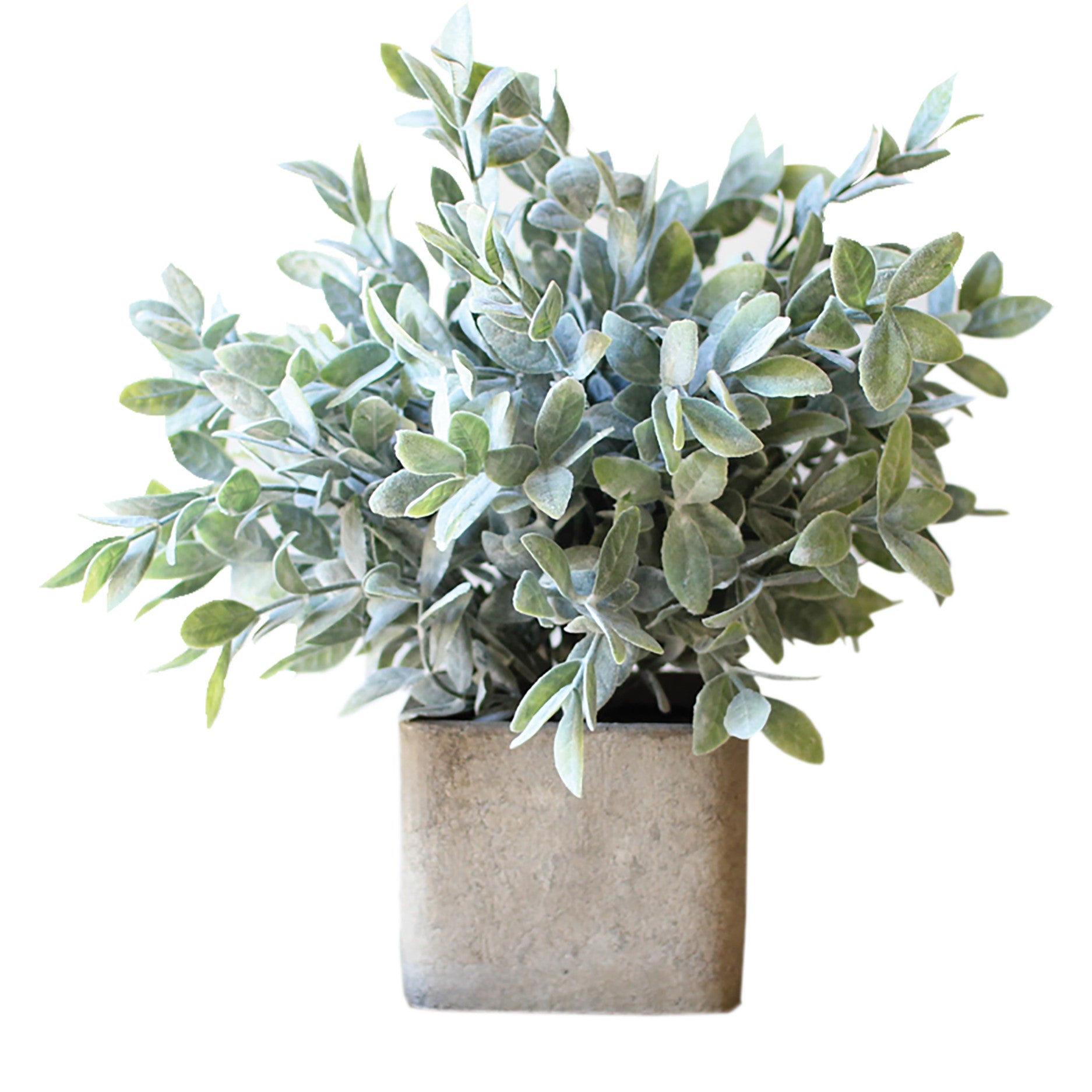 Artificial Sage Bush Plant With Pot