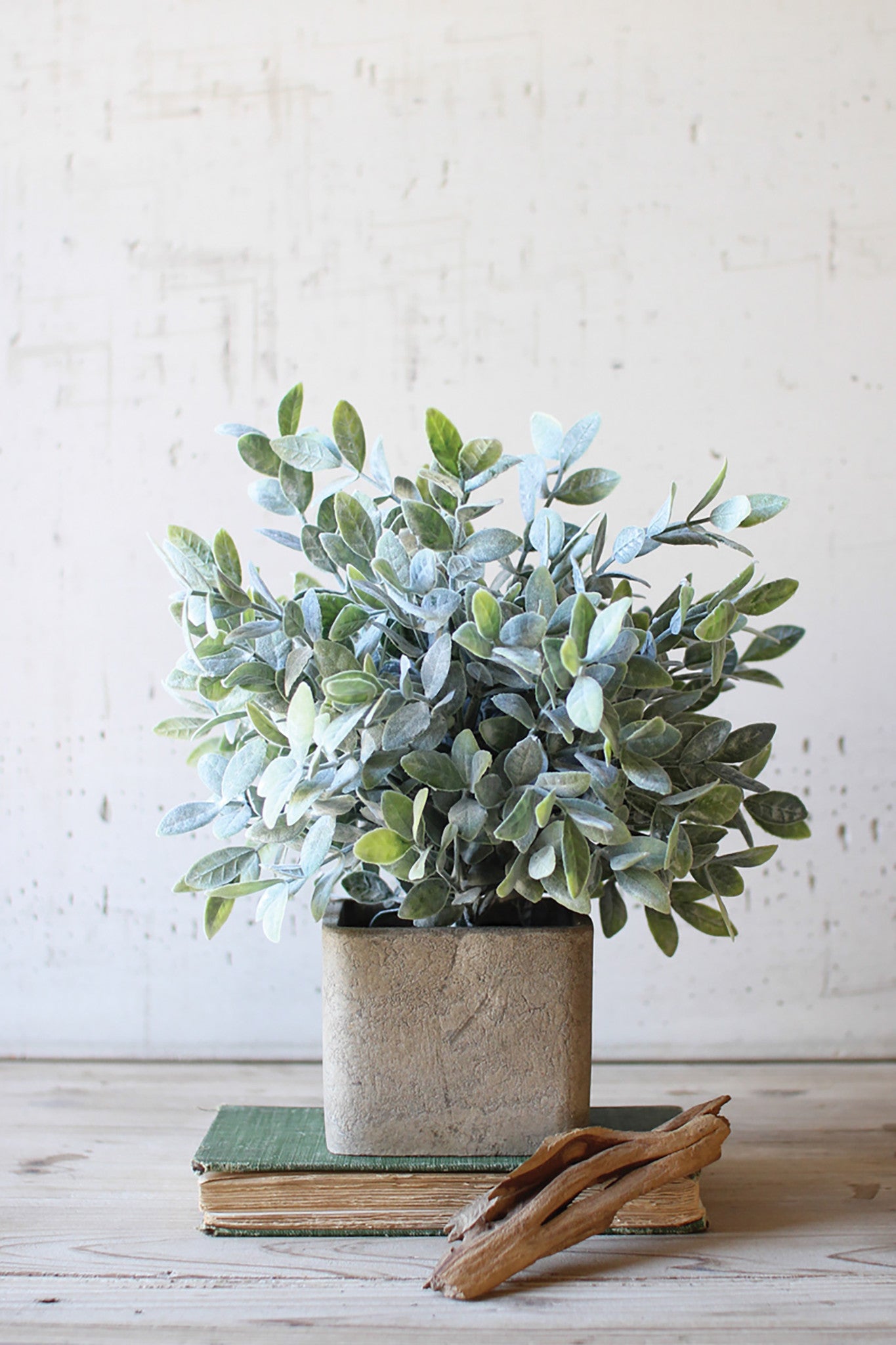 Artificial Sage Bush Plant With Pot