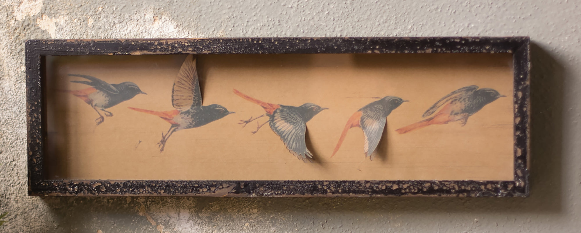 Framed Paper Flying Bird