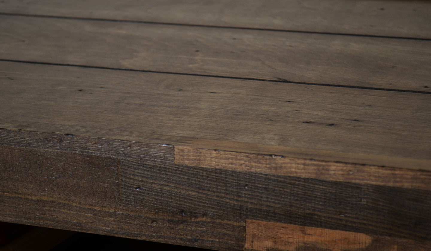 Handcrafted Rustic Wood End Side Table Nightstand - presEARTH - Spice