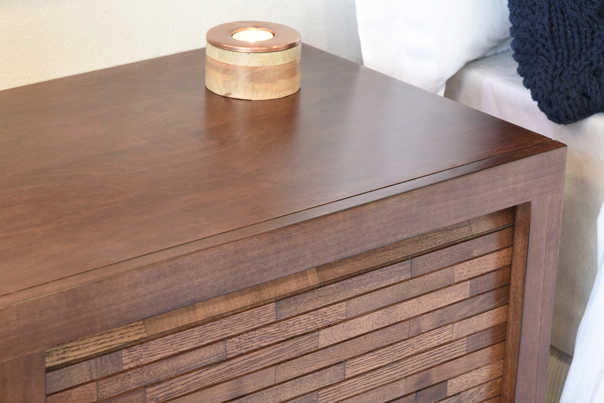 Floating Wall Mount Nightstands - ECO GEO - Mocha - OB 50% OFF