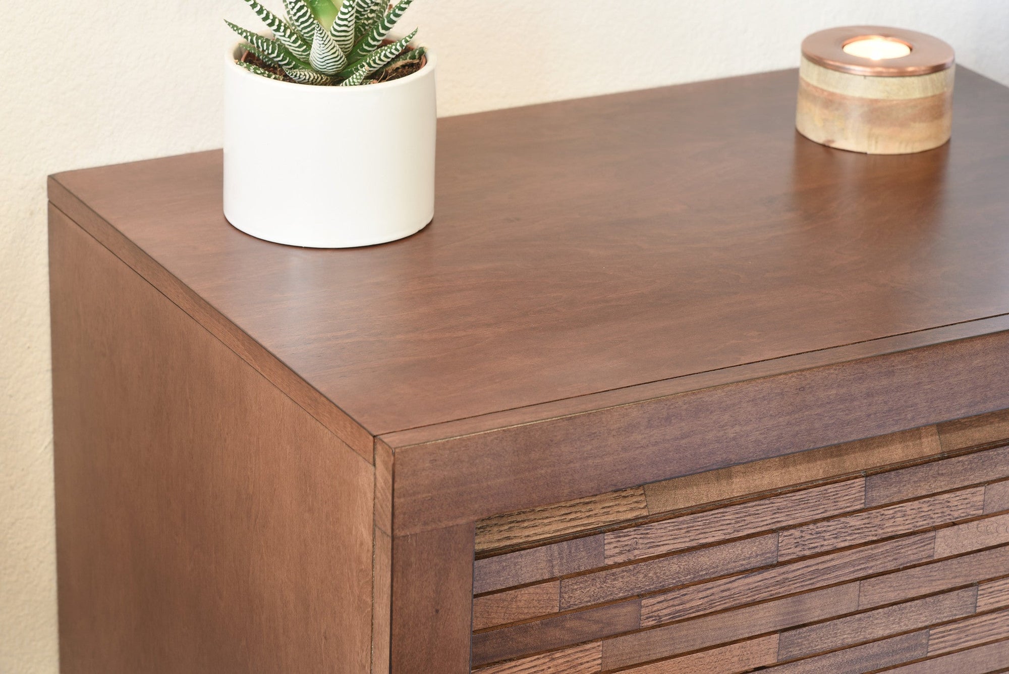 Floating Wall Mount Nightstands - ECO GEO - Mocha - OB 50% OFF