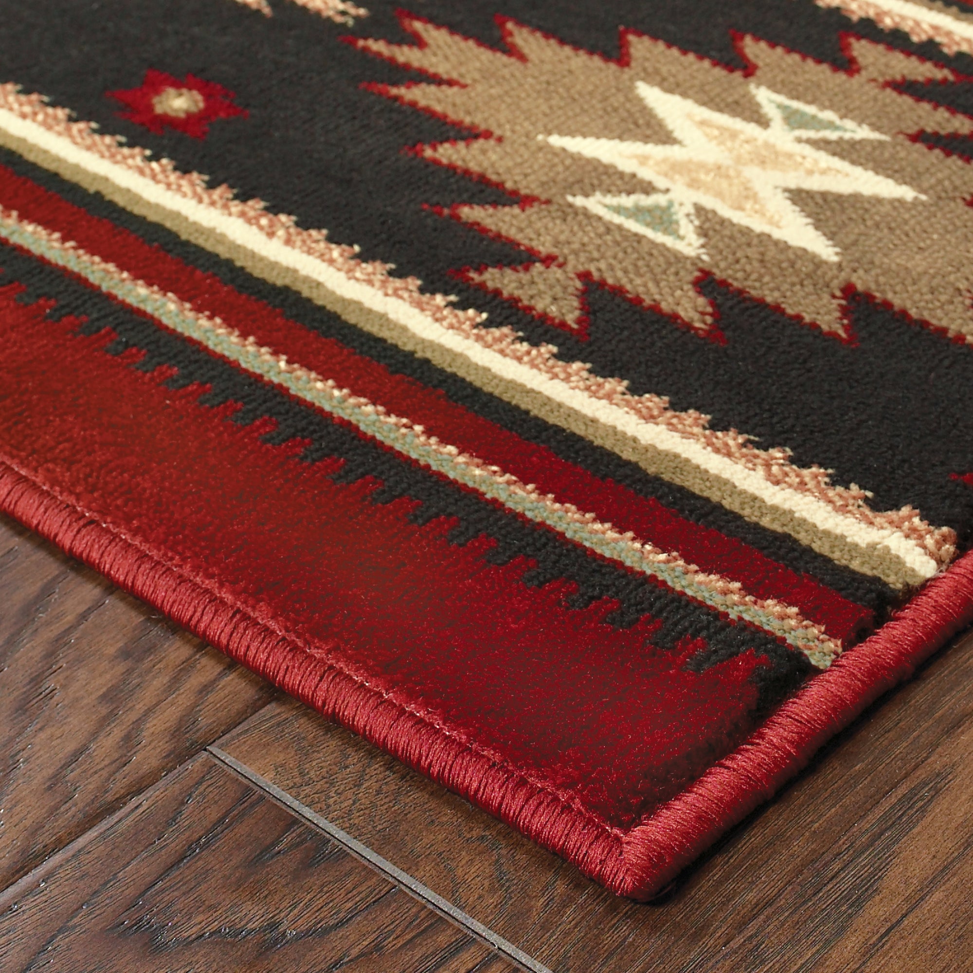 5'3 x 7'3 Southwestern Rustic Lodge Cabin Tribal Area Rug 5'3 x 7'3 Southwestern Rustic Lodge Cabin Tribal Area Rug