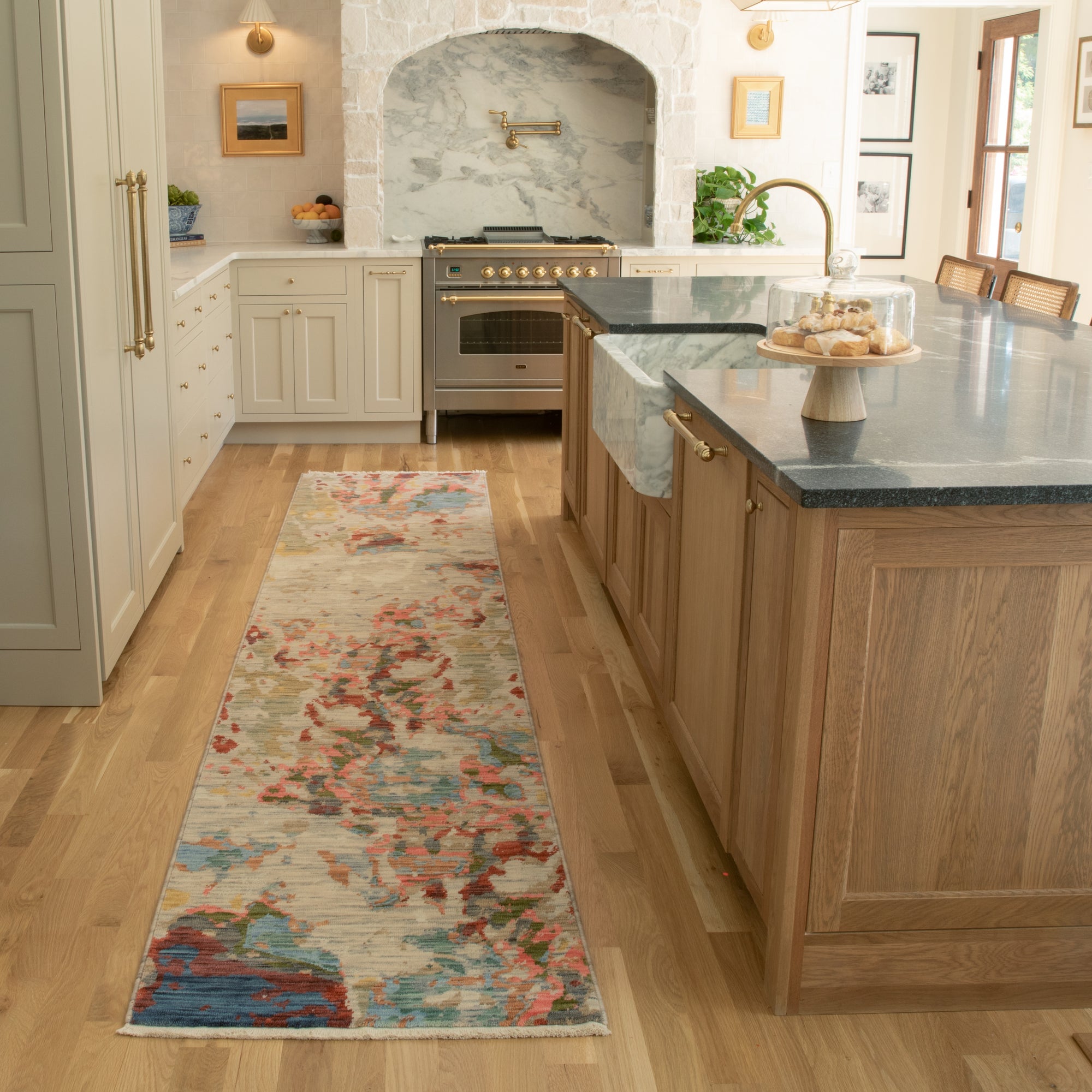 Beige Salmon Pink Red Rust Blue Green Tan Gold Brown Burgundy Modern & Contemporary Transitional Industrial Area Rug