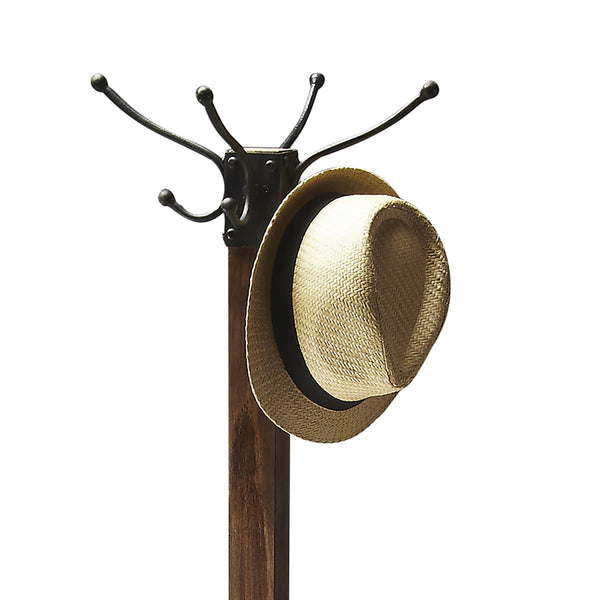 Industrial Modern Coat Umbrella and Hat Rack - Woodwaves