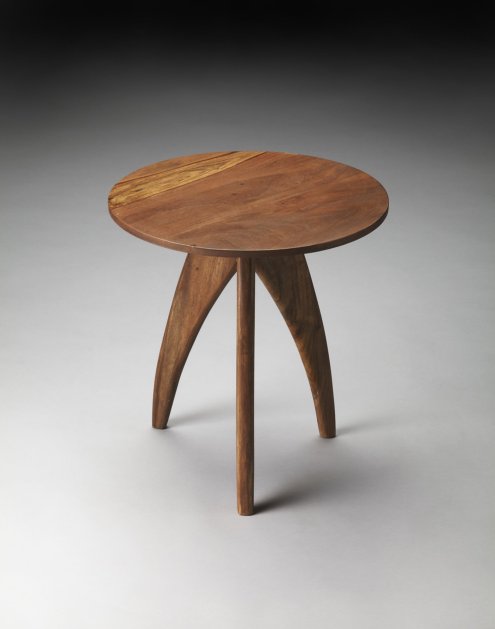 Retro Solid Wood Side Table