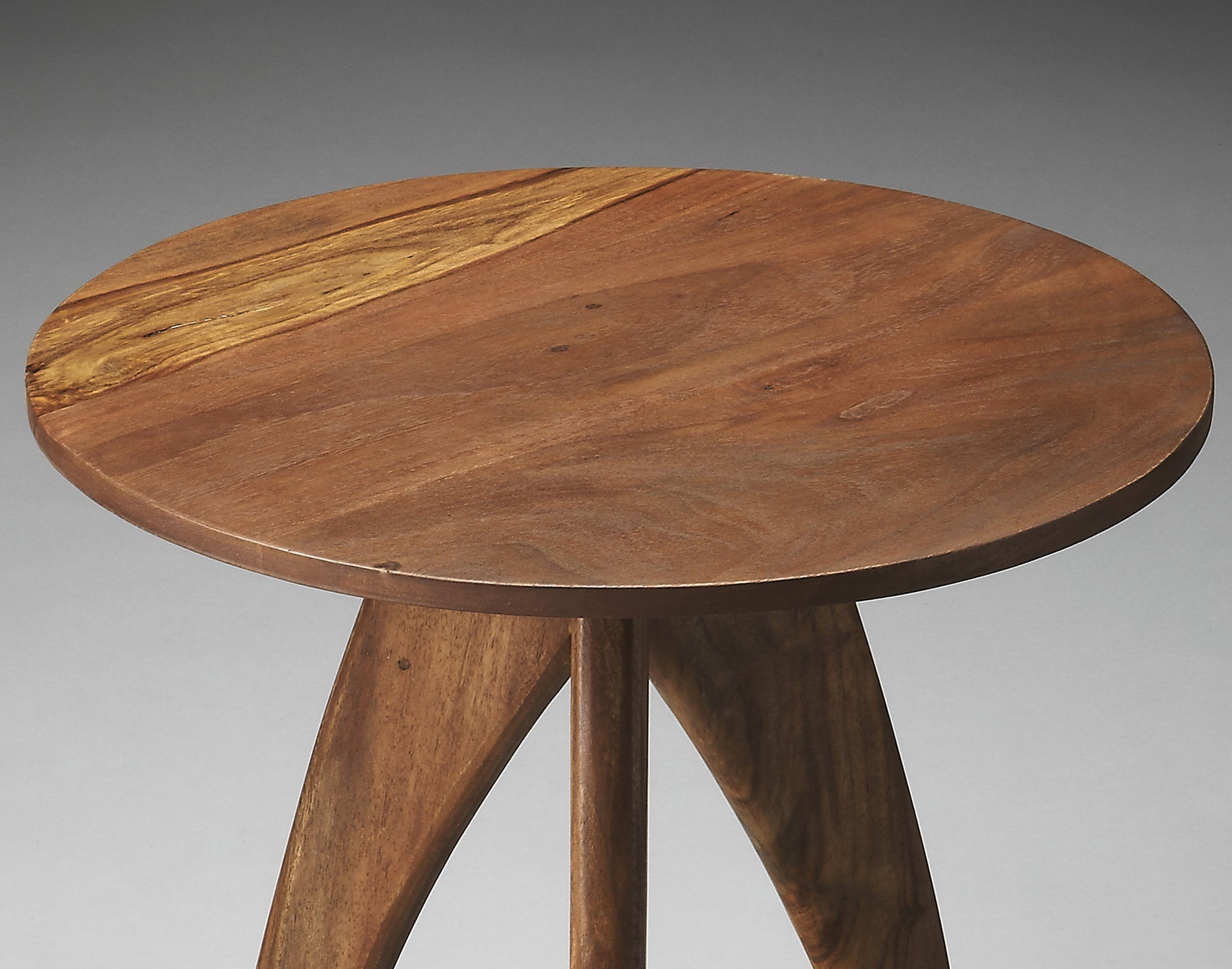 Retro Solid Wood Side Table