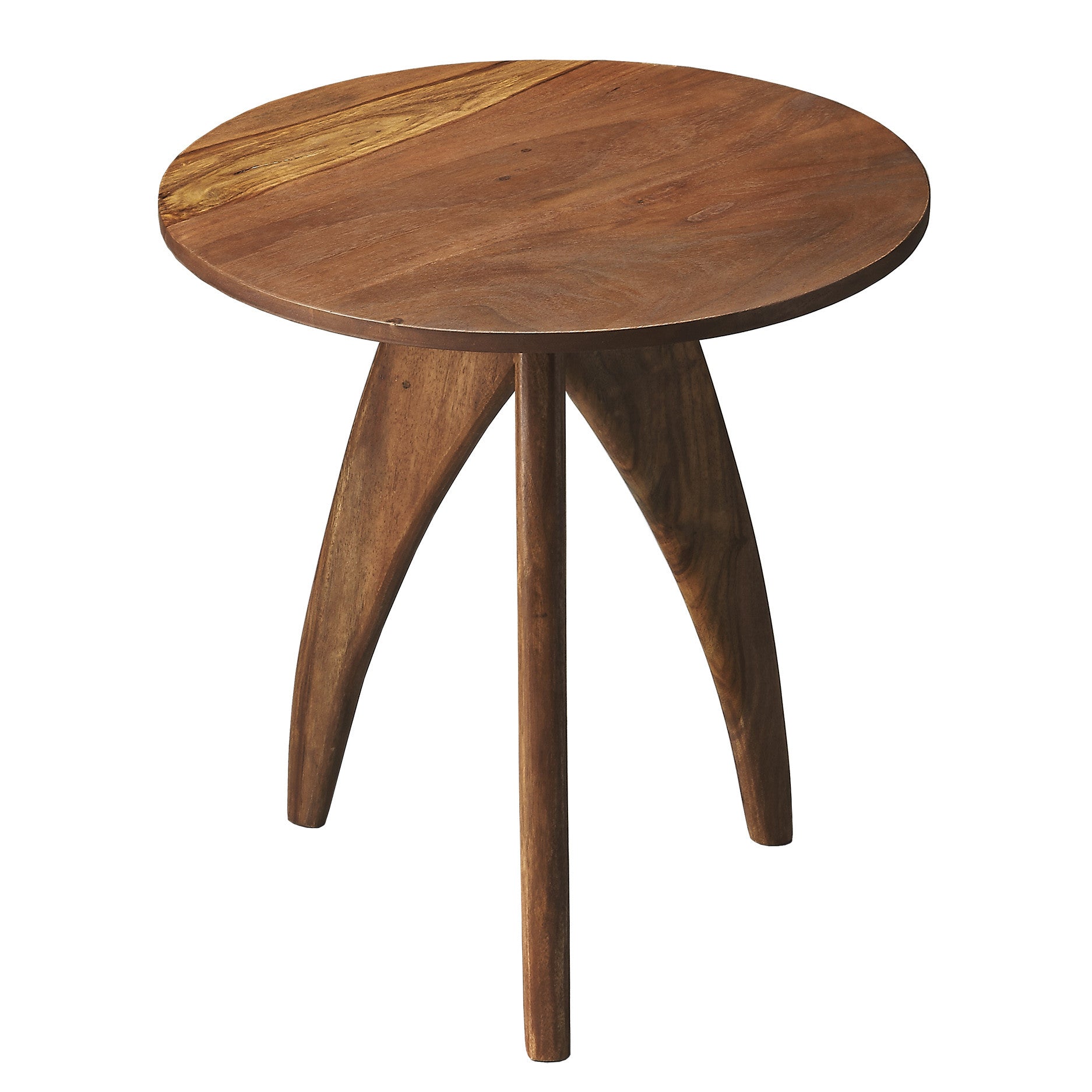Retro Solid Wood Side Table