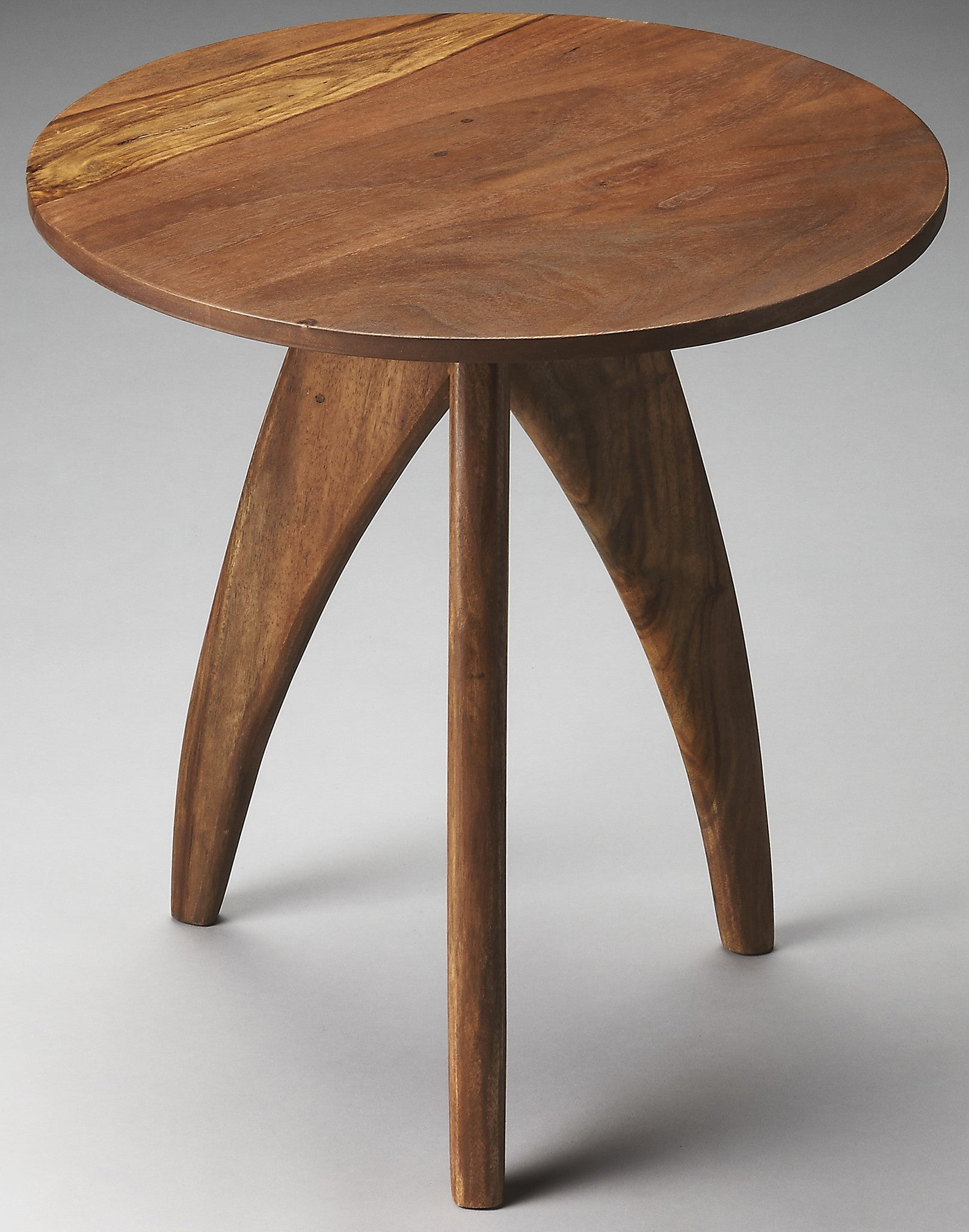 Retro Solid Wood Side Table