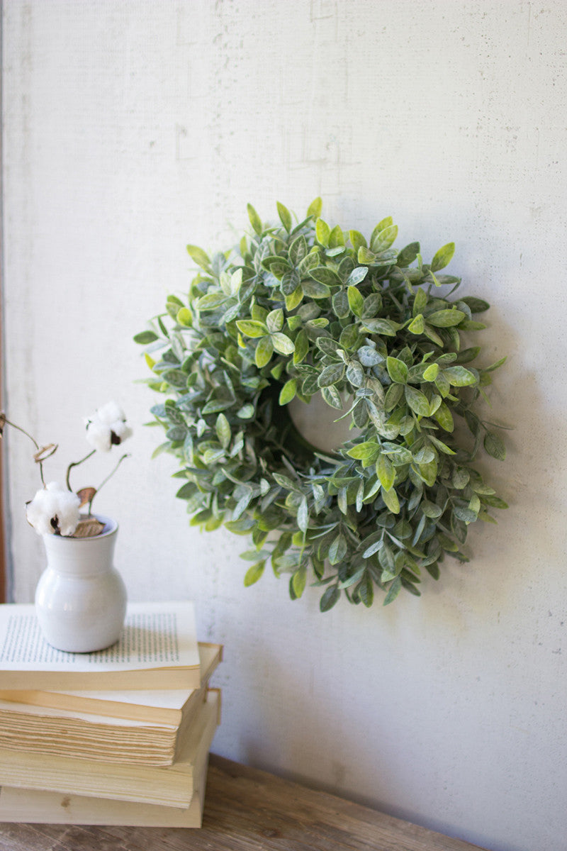 Artificial Sage Wreath - Set of 2