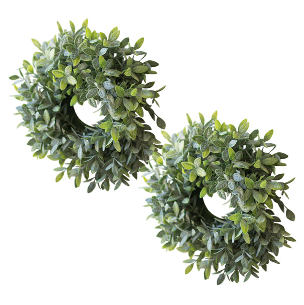 Artificial Sage Wreath - Set of 2