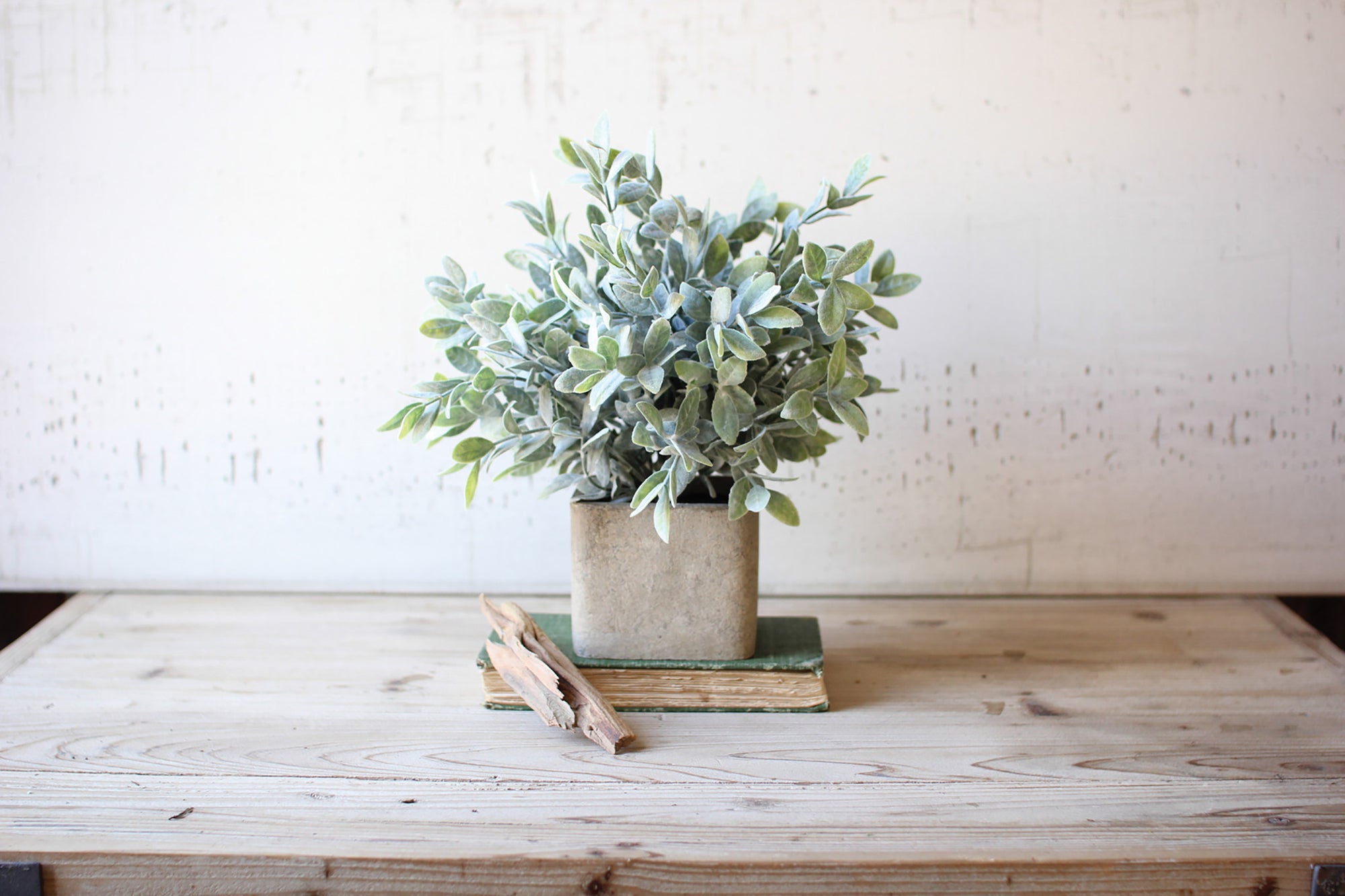 Artificial Sage Bush Plant With Pot