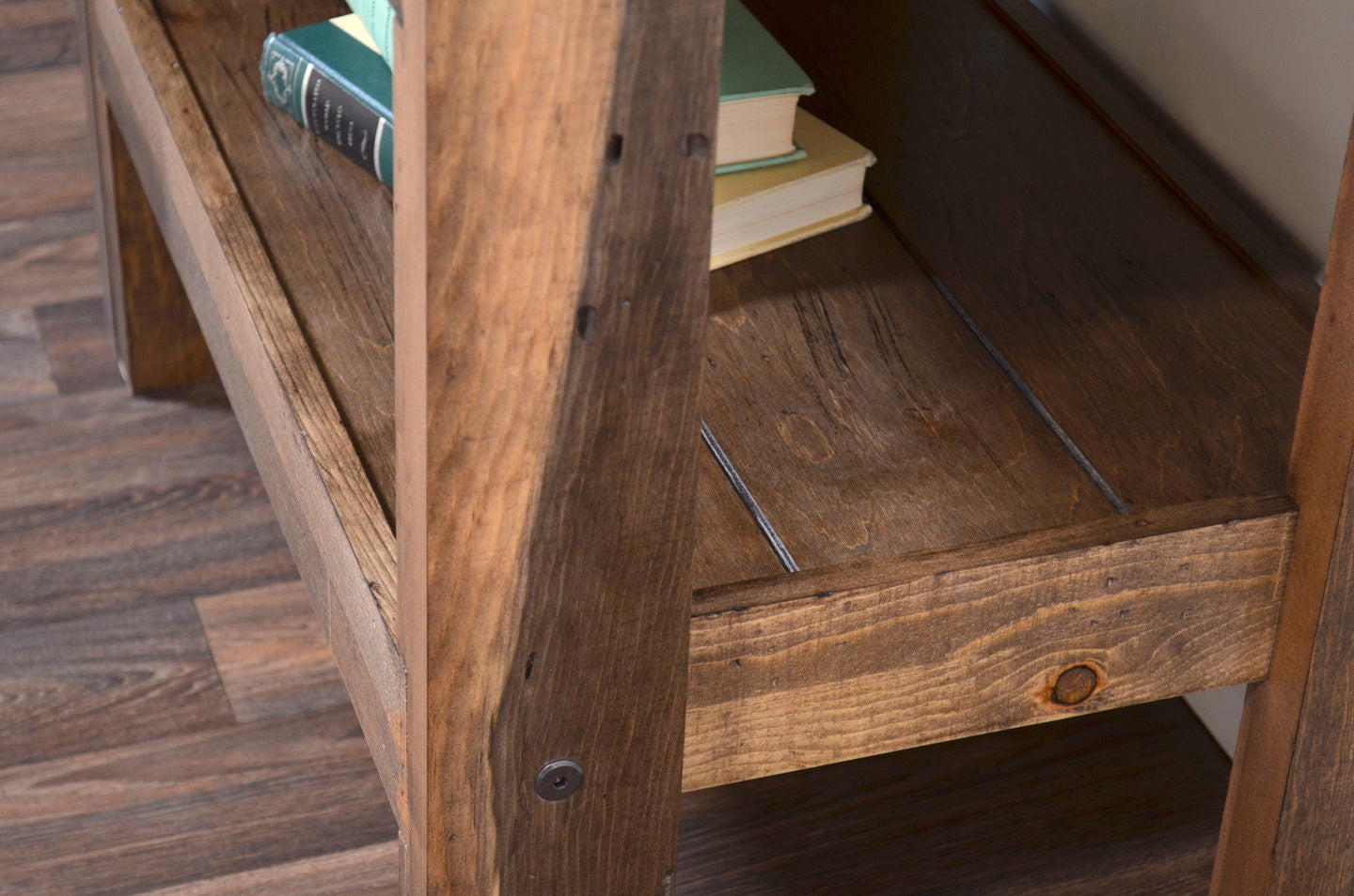 Handcrafted Rustic Wood TV Stand Entertainment Center Console - presEARTH Spice