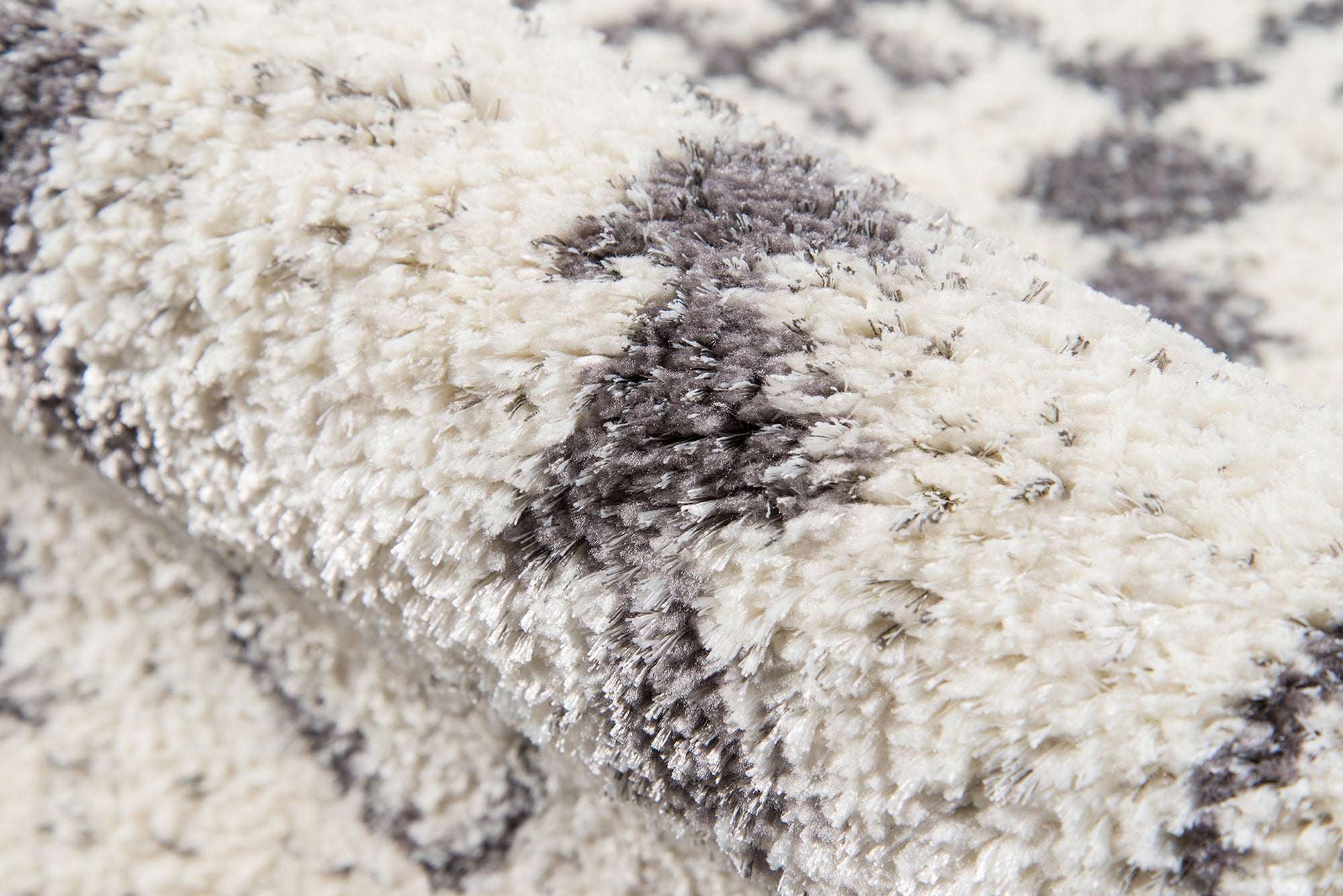 Moroccan Bohemian Ivory Area Rug