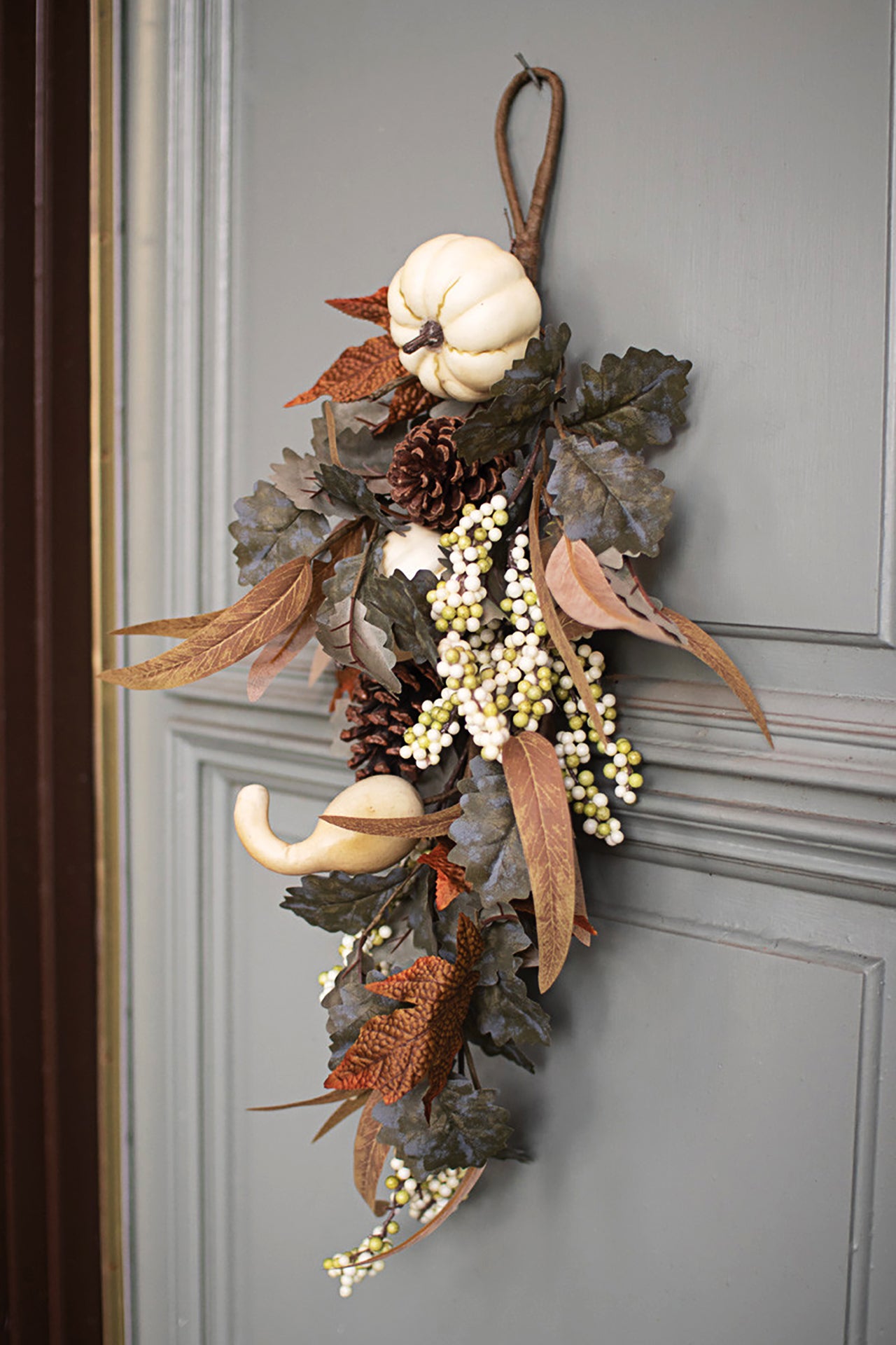 Hanging Fall Decor Spray - Set of 2