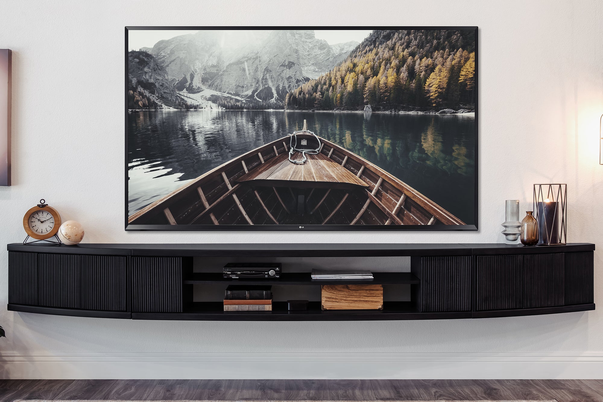 How High to Mount Floating Tv Stand  