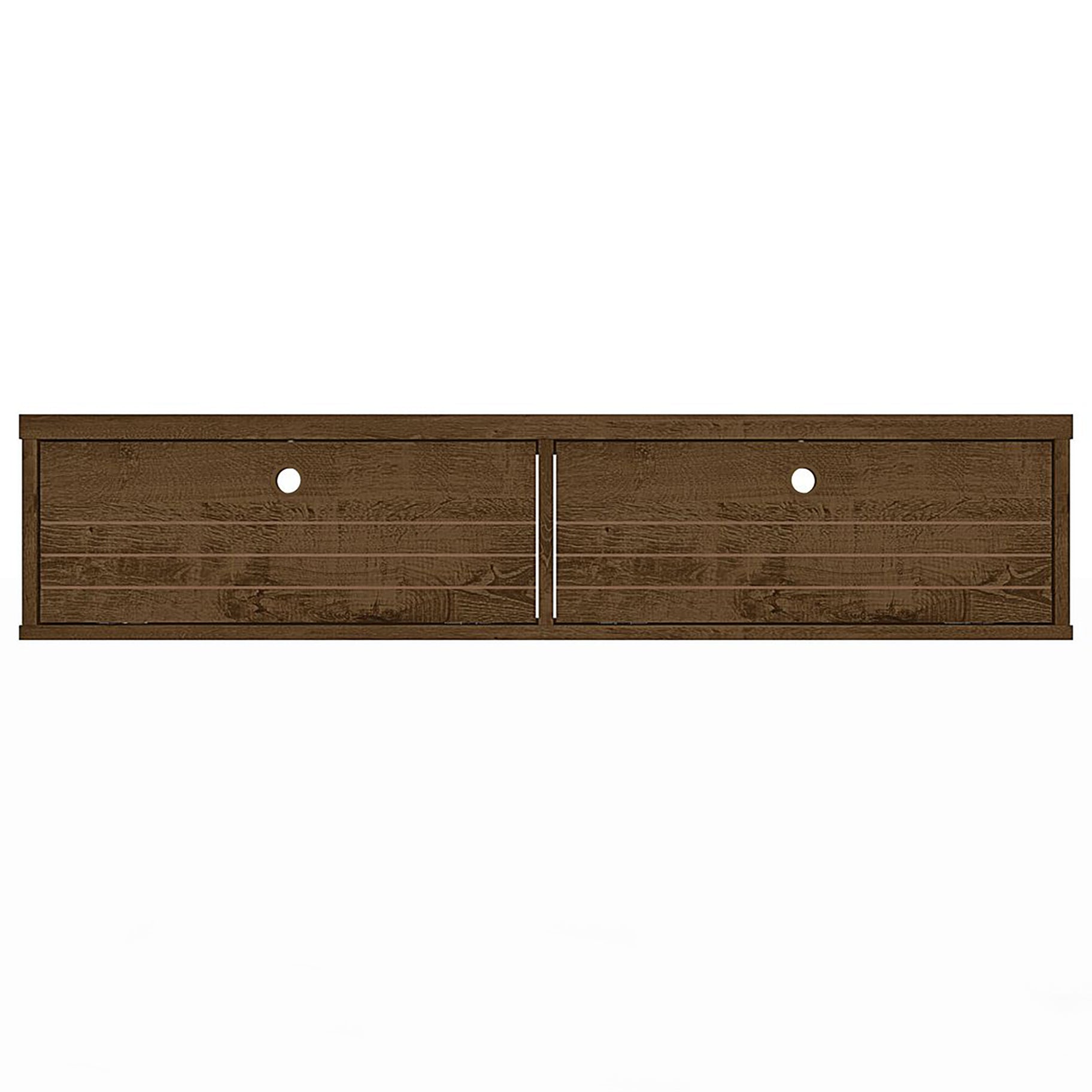 Floating TV Stand Wall Mount Console - Ellis - Stylish Savings - Brown
