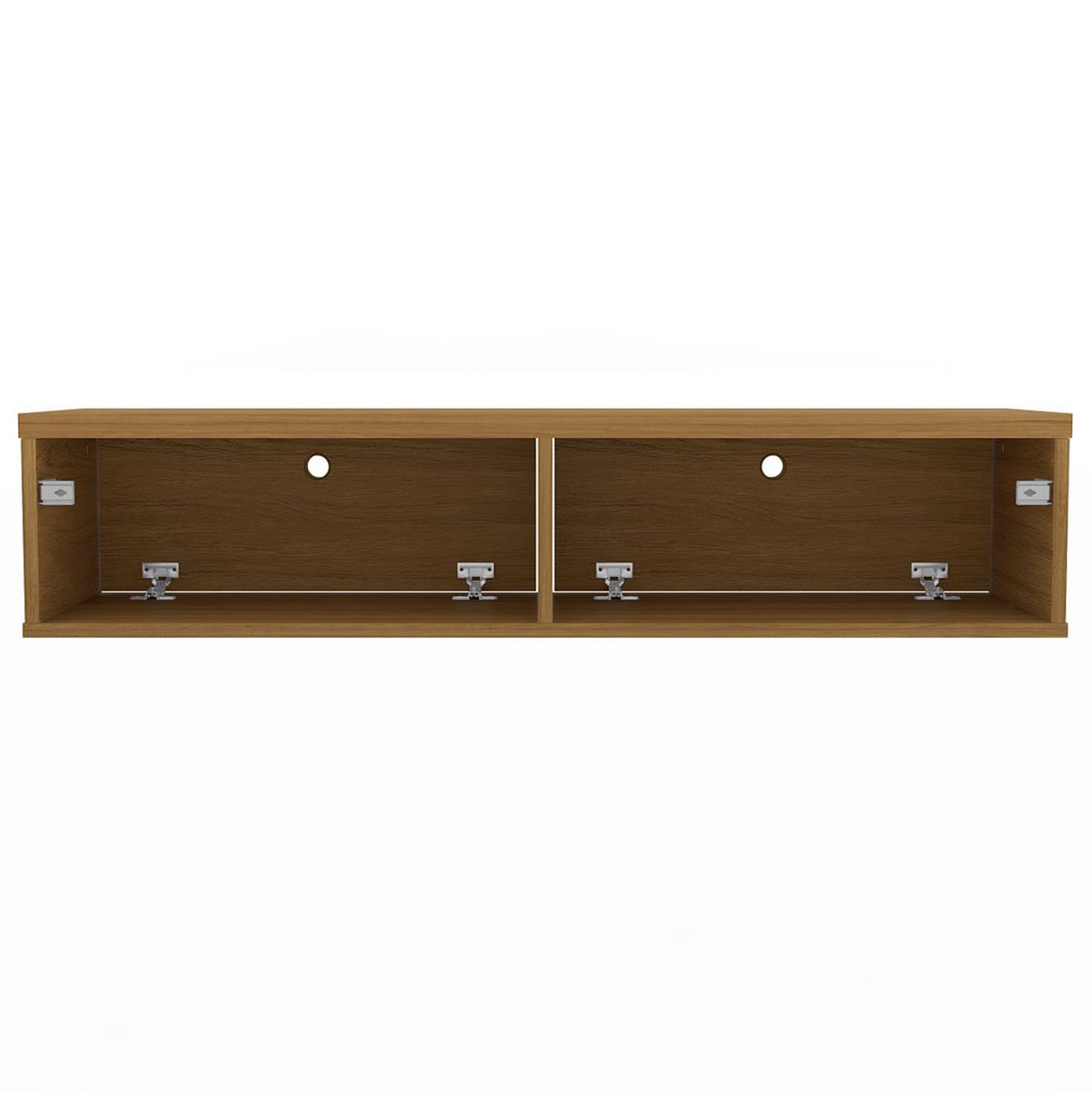 Floating TV Stand Wall Mount Console - Ellis - Stylish Savings - Cinnamon