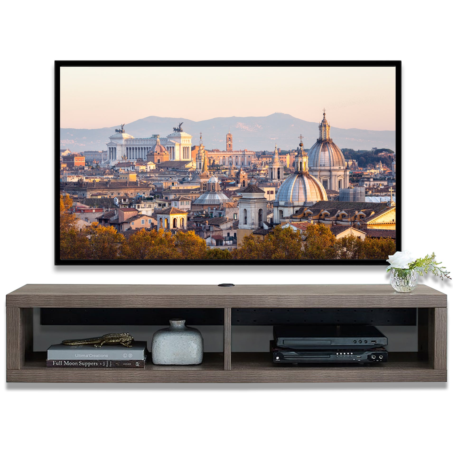 Floating Wall Mount TV Stand - Newport - Nebraska