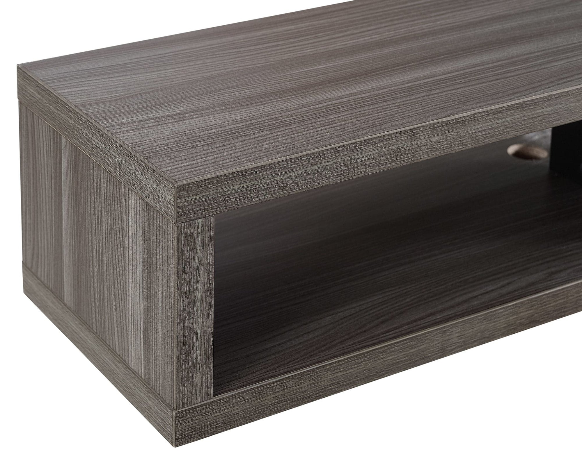 Floating Wall Mount TV Stand - Newport - Skyline Gray