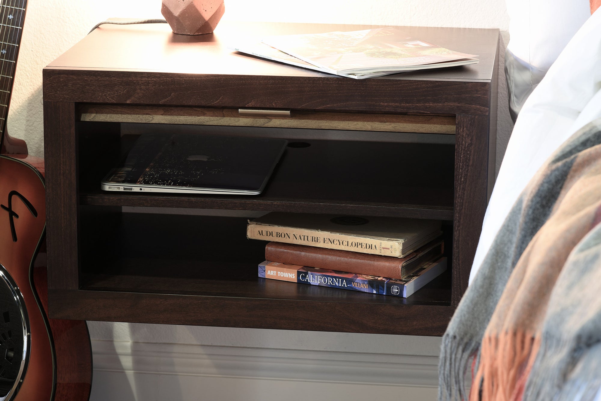 Floating Nightstand - ECO GEO Espresso