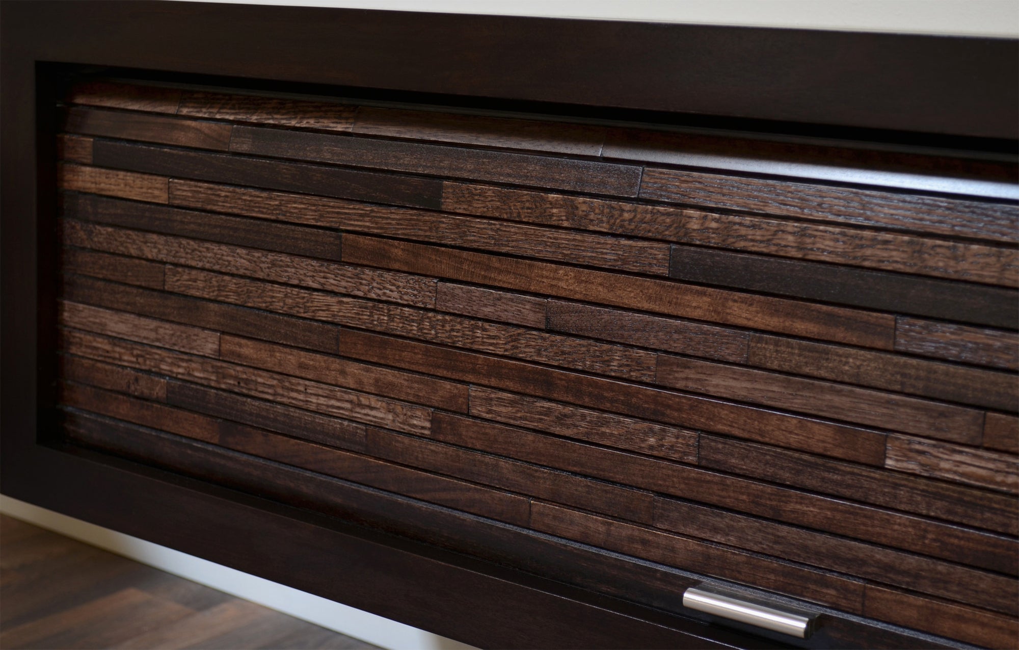 Floating Media Console - ECO GEO Espresso - OB 50% OFF!