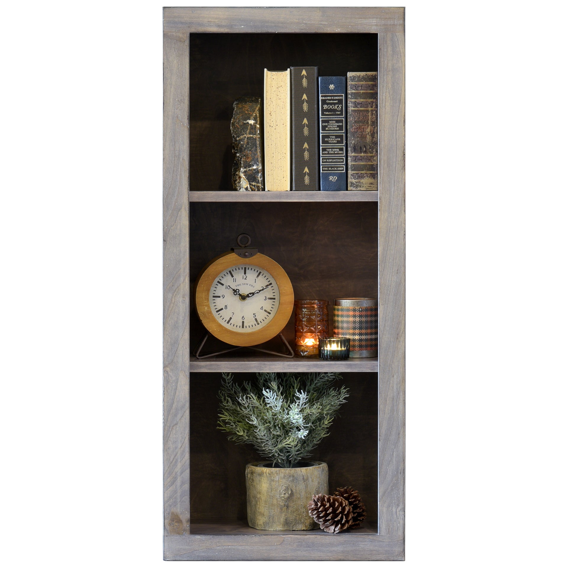 Small Bookcase Shelf - ECO GEO  - Lakewood Gray