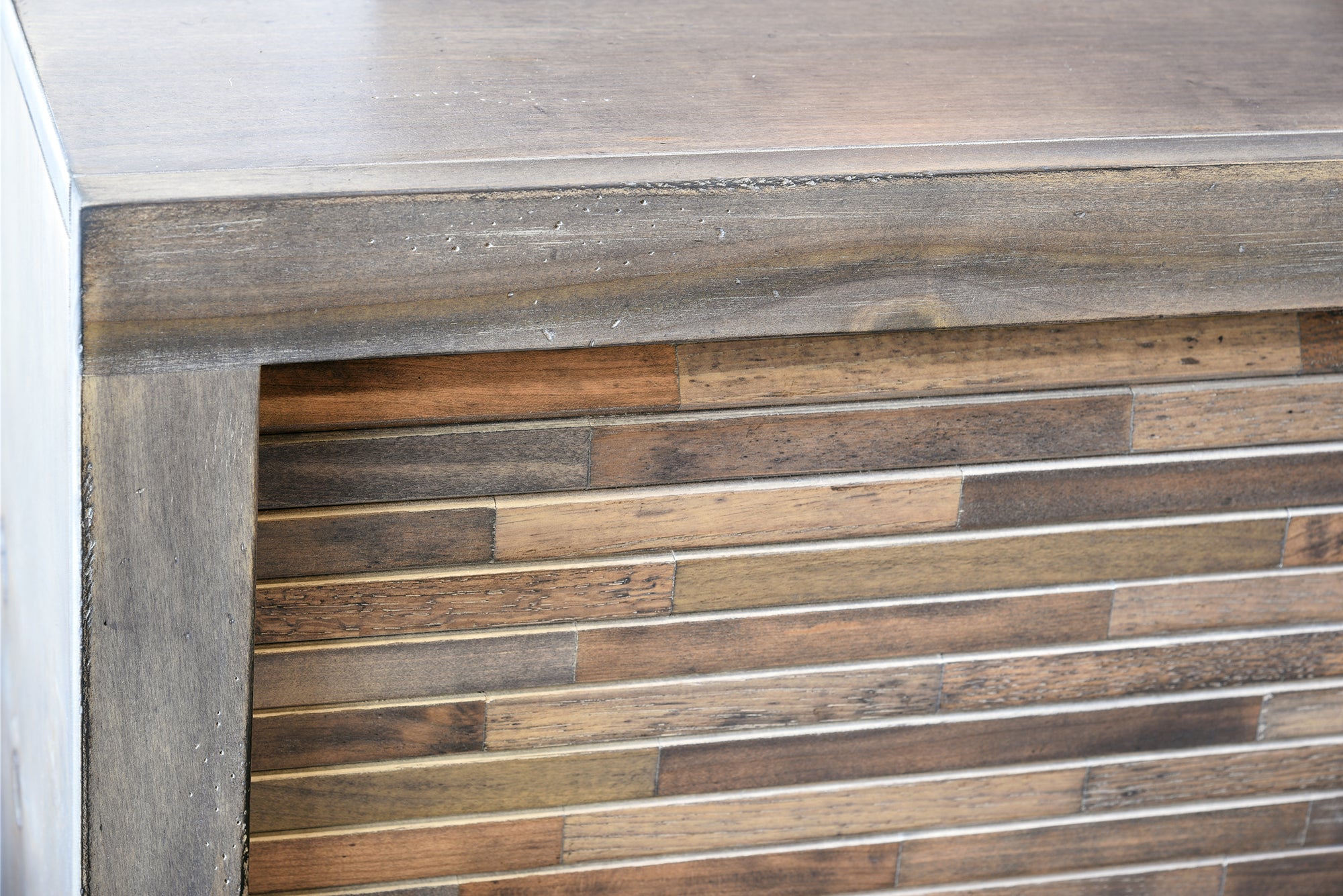 Gray Floating TV Stand Entertainment Console - ECO GEO Lakewood