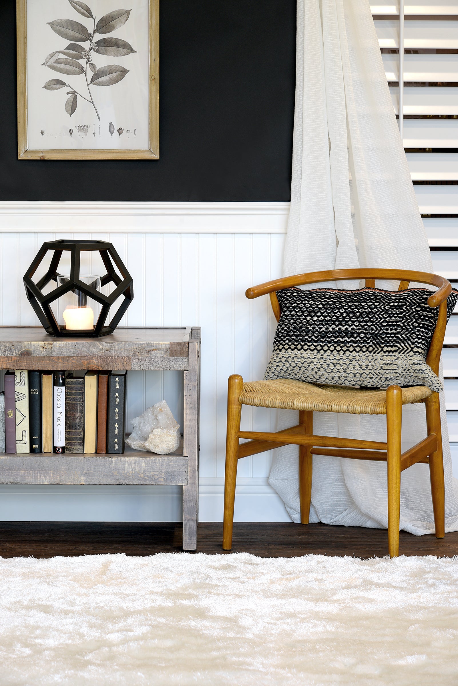 Gray Rustic Reclaimed Pallet Wood Style Beach House Coastal End Table Nightstand - presEARTH  Lakewood