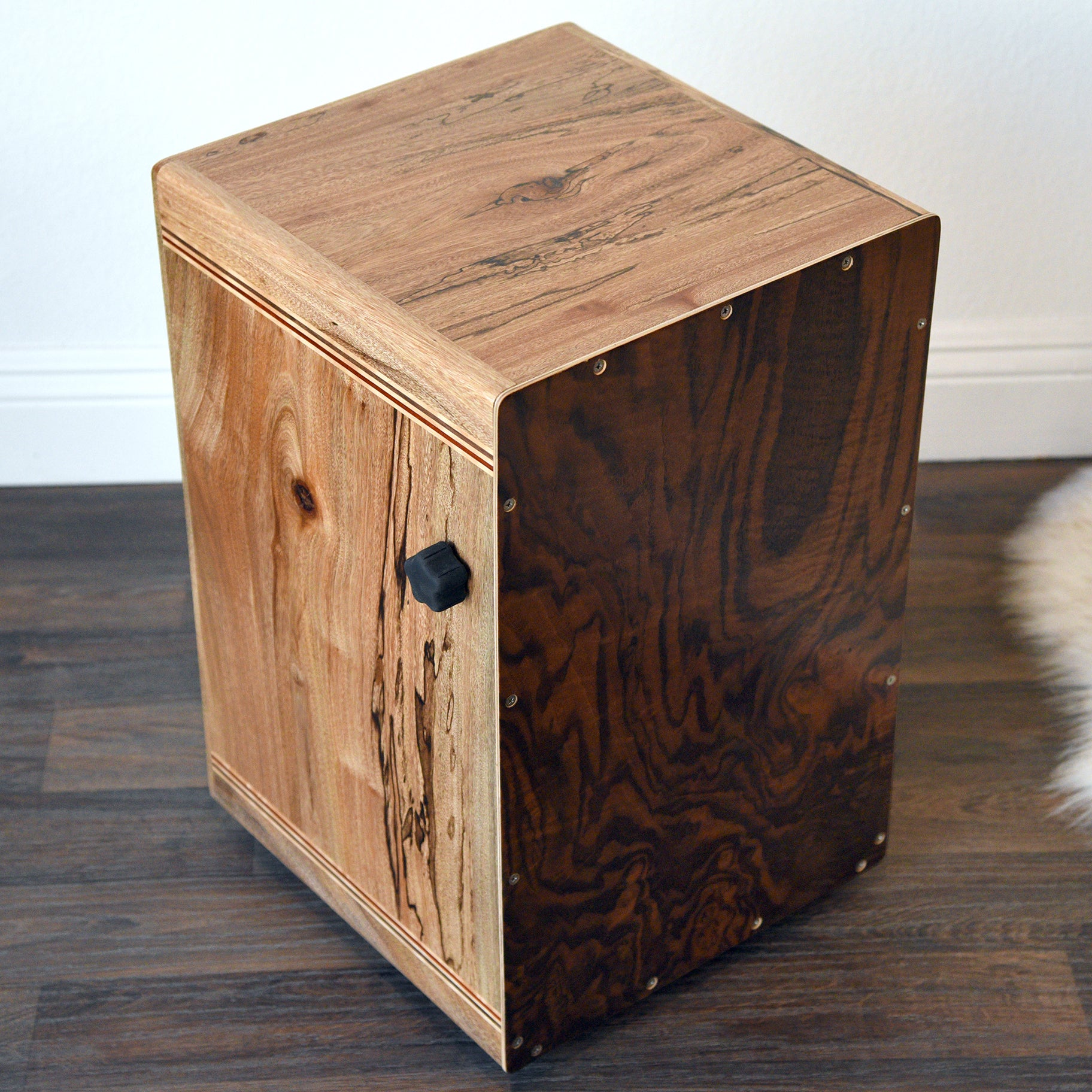 Handcrafted Wood Handmade Cajon Drum - Made in the U.S.A