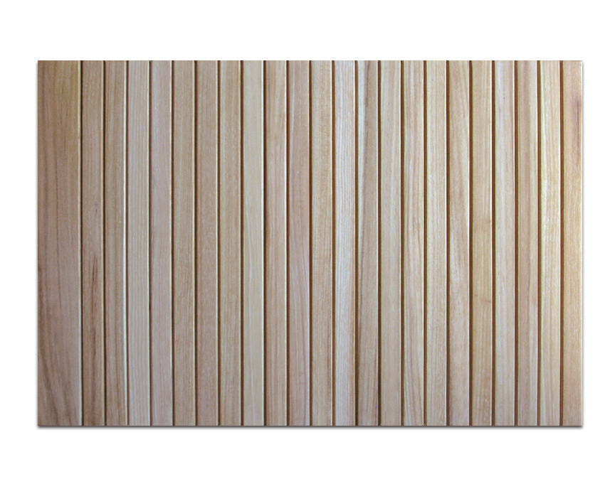 Thin Flat Tambour (Hickory) - For Appliance Garage