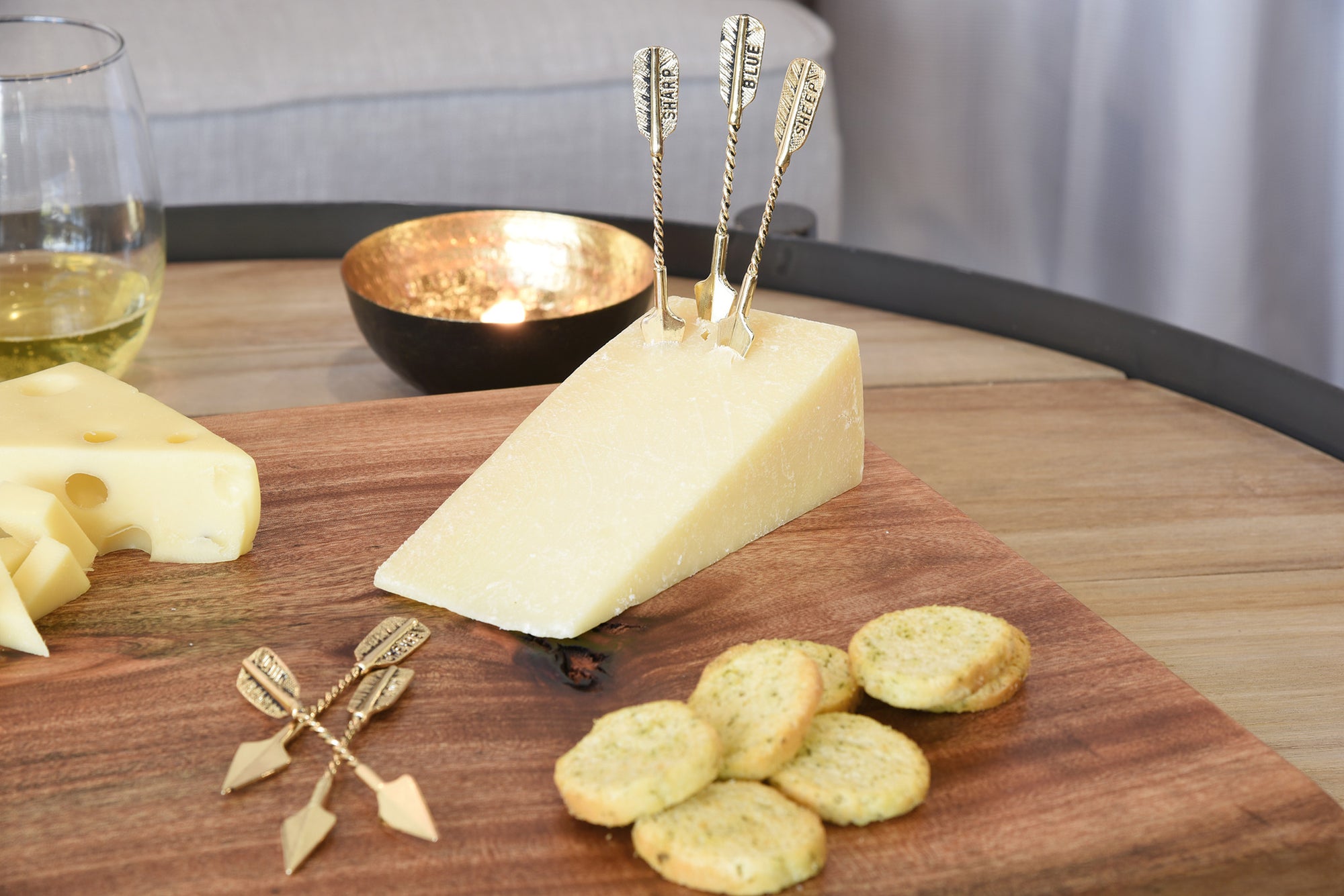 Reclaimed Live Edge Cheese Board - Medium