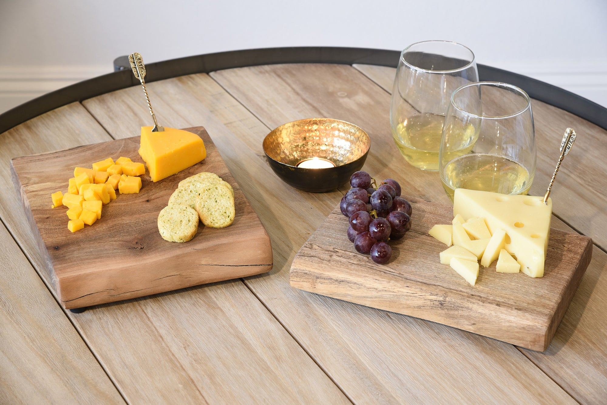 Wine and Cheese Serving Board - Small