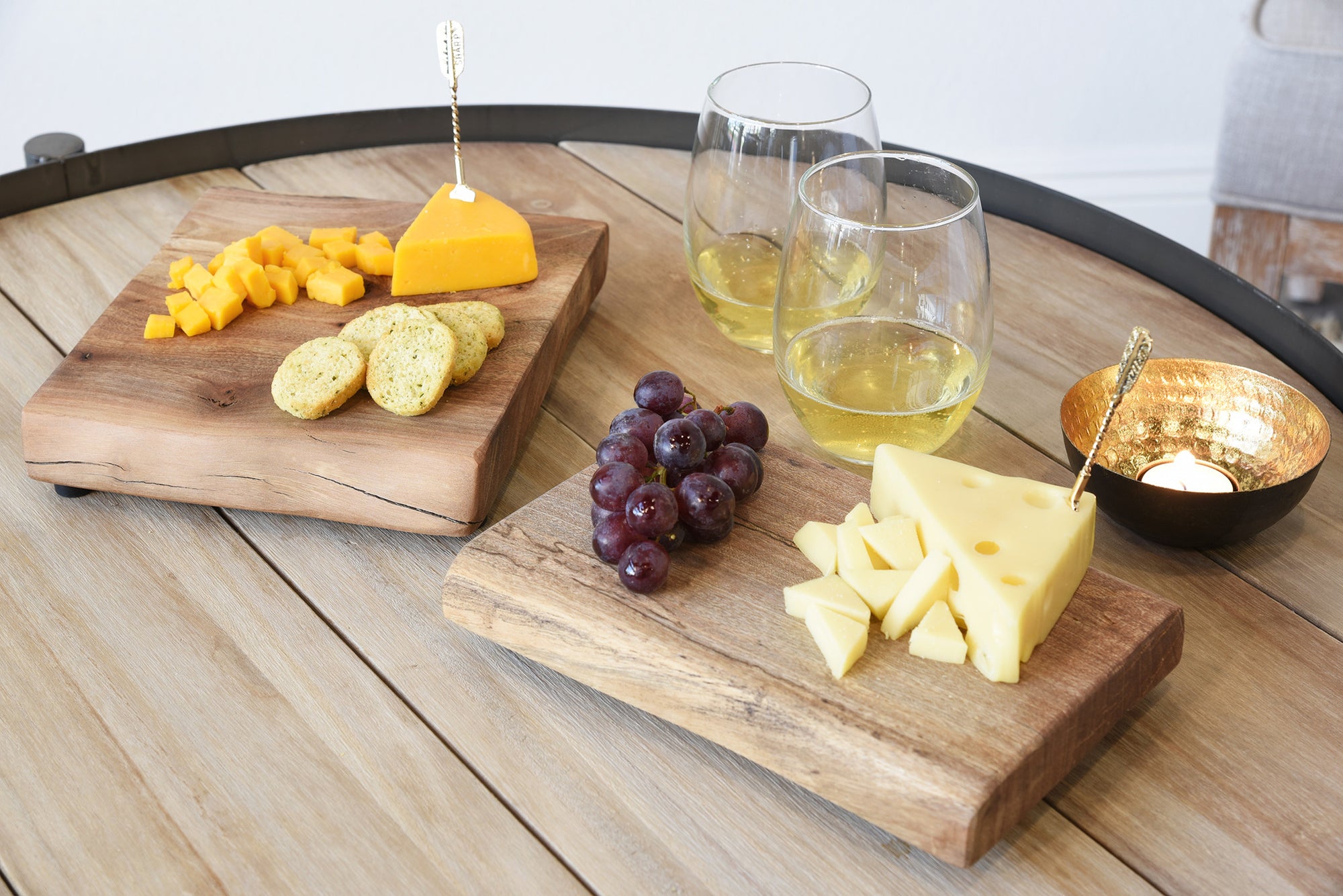 Wine and Cheese Serving Board - Small