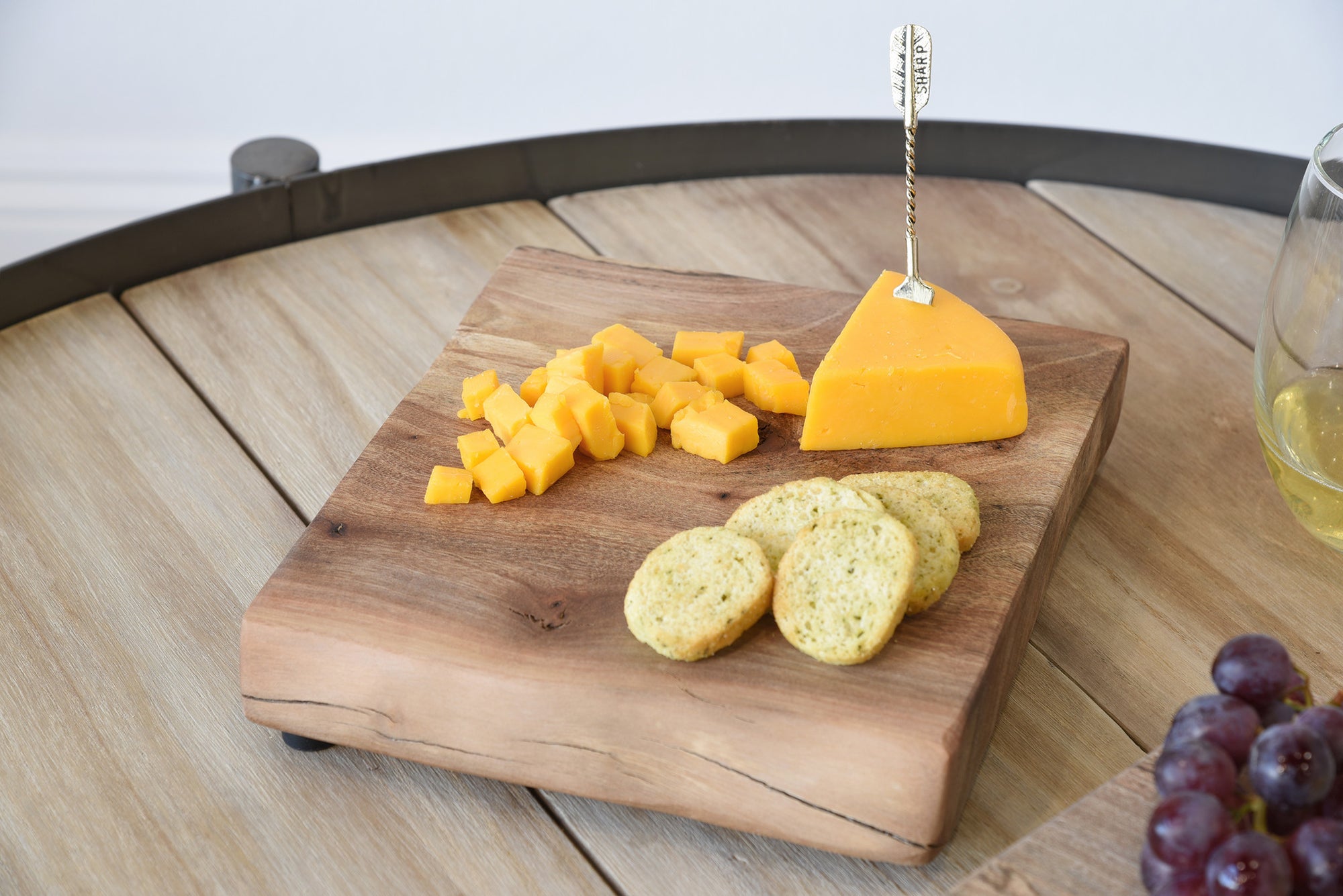 Wine and Cheese Serving Board - Small