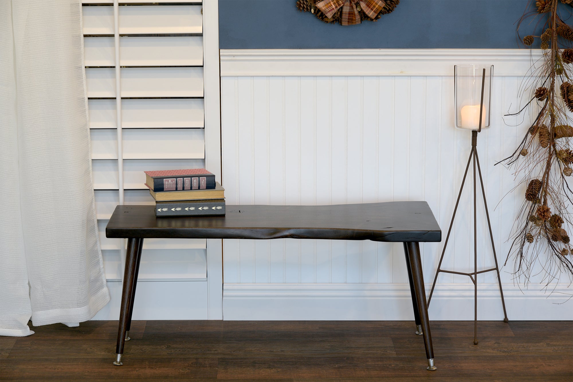 Solid wood sales slab coffee table