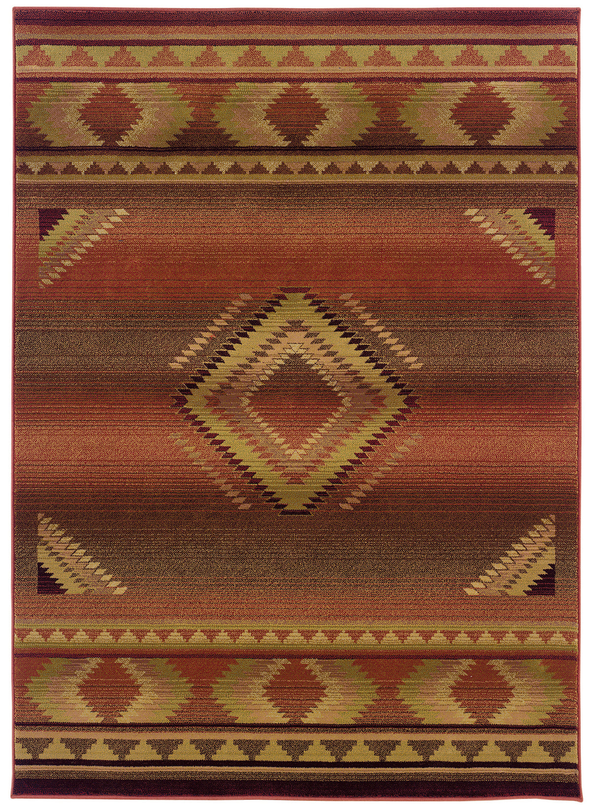 Southwestern Area Rugs - Woodwaves