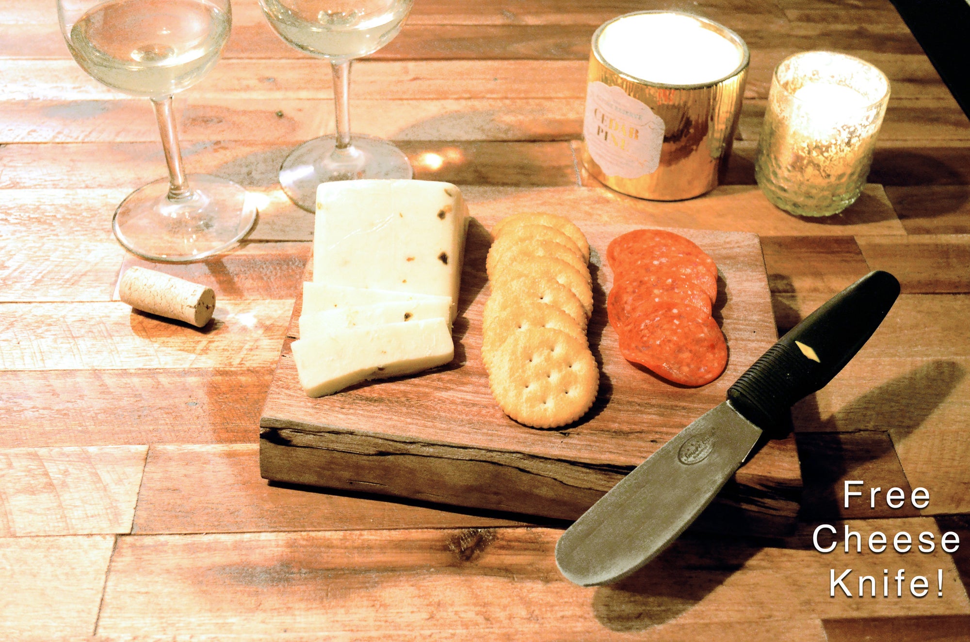 Wine and Cheese Serving Board - Small
