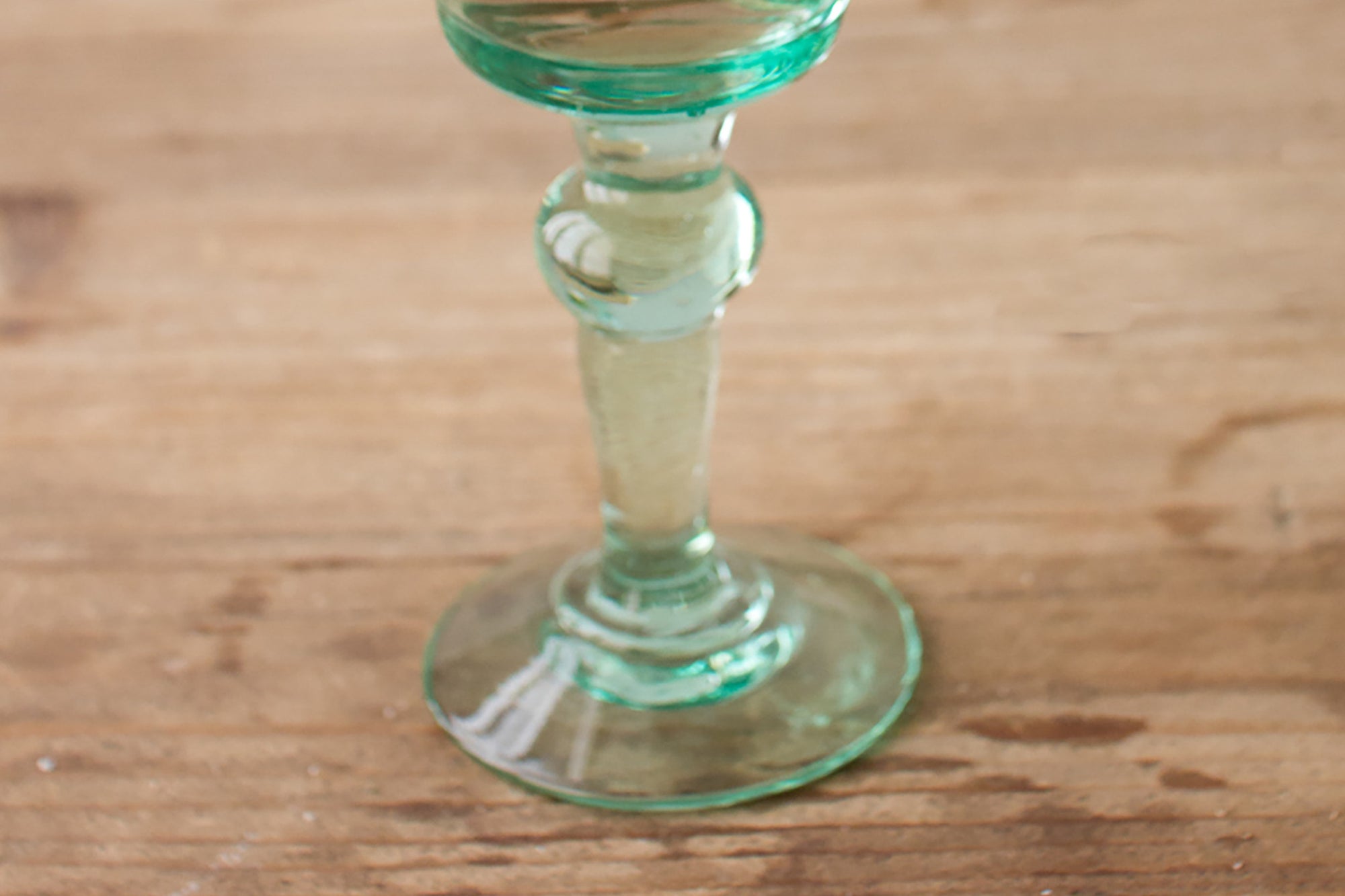 Unique Farmhouse Cottage Wine Goblet Glasses - Set of 6 - Woodwaves